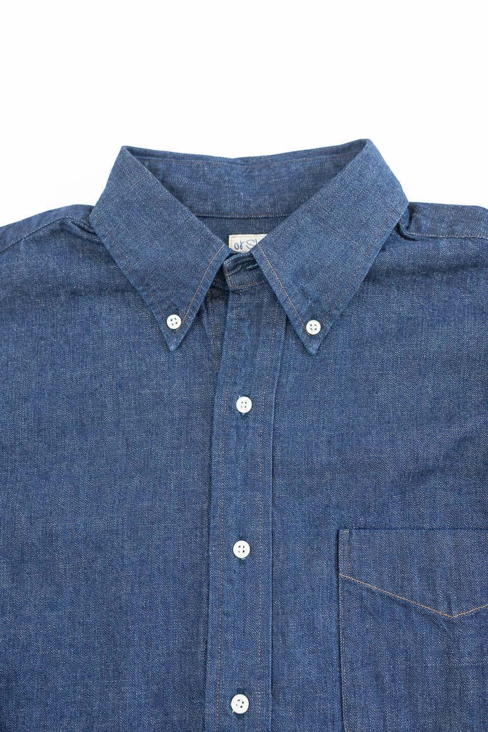 01-8112-81 - Button Down Denim Shirt - One Wash