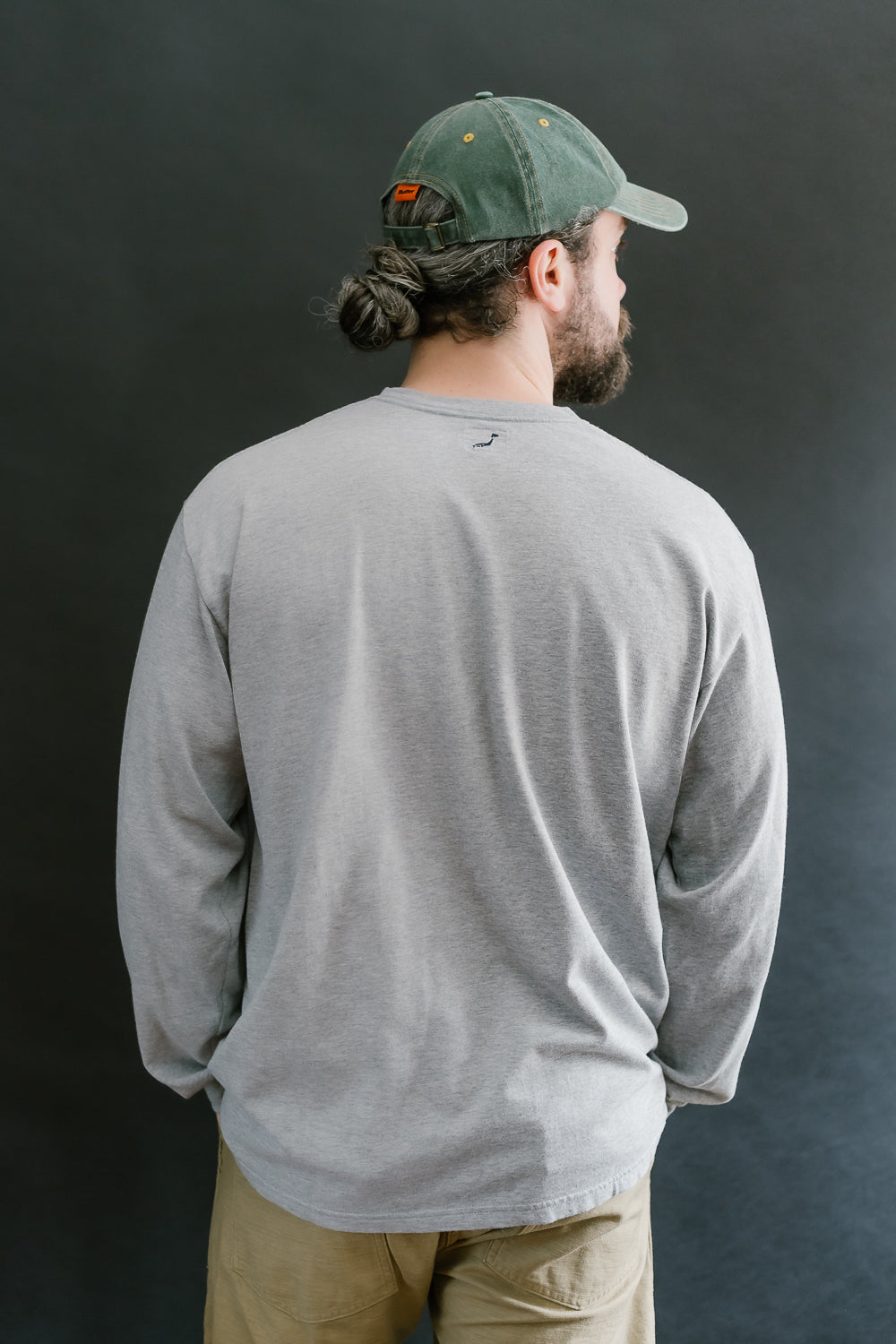 03-0113-64 - Long Sleeve T-Shirt - Heather Gray