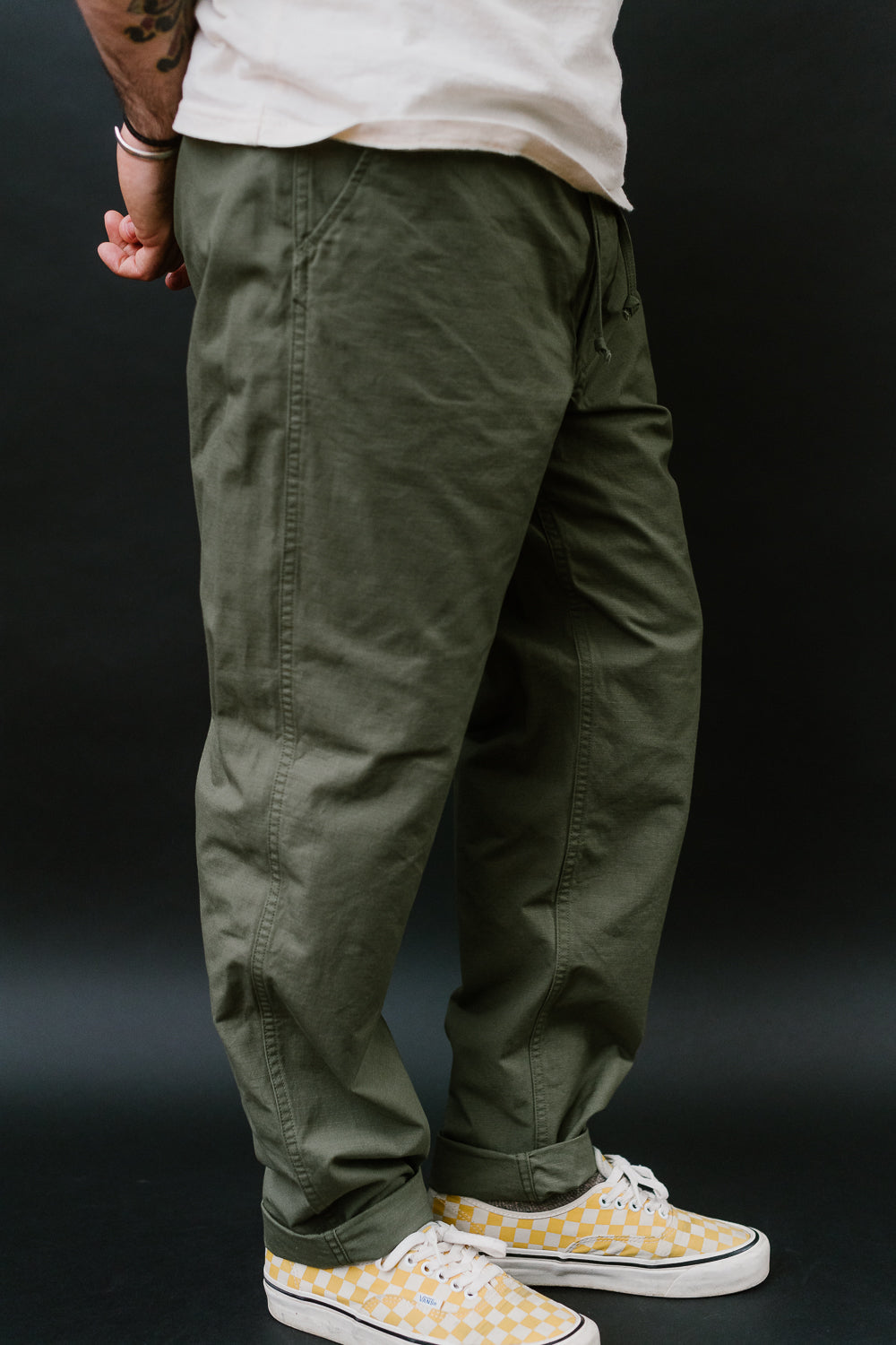 03-1002-76 - New Yorker Pant - Olive Ripstop