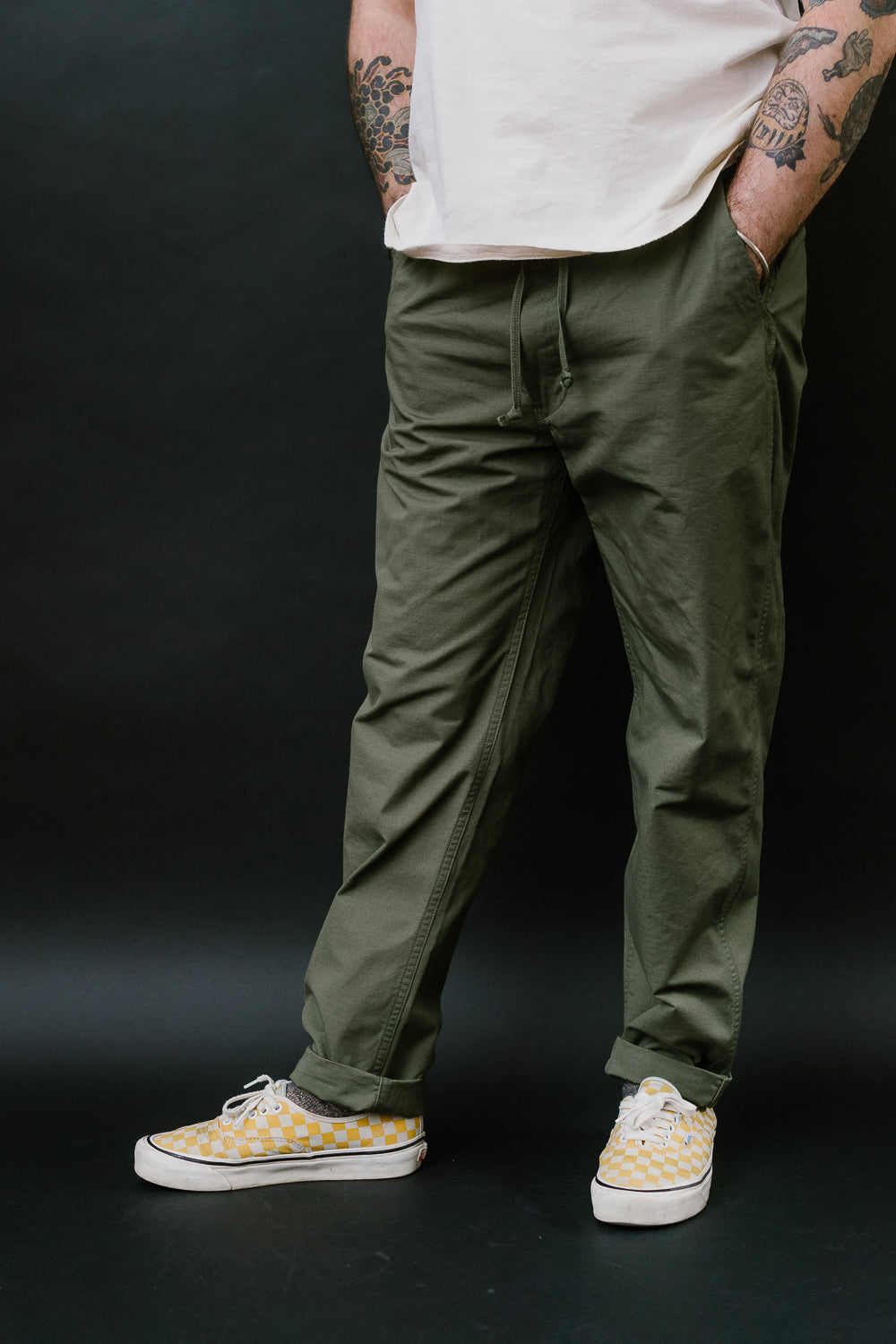 03-1002-76 - New Yorker Pant - Olive Ripstop