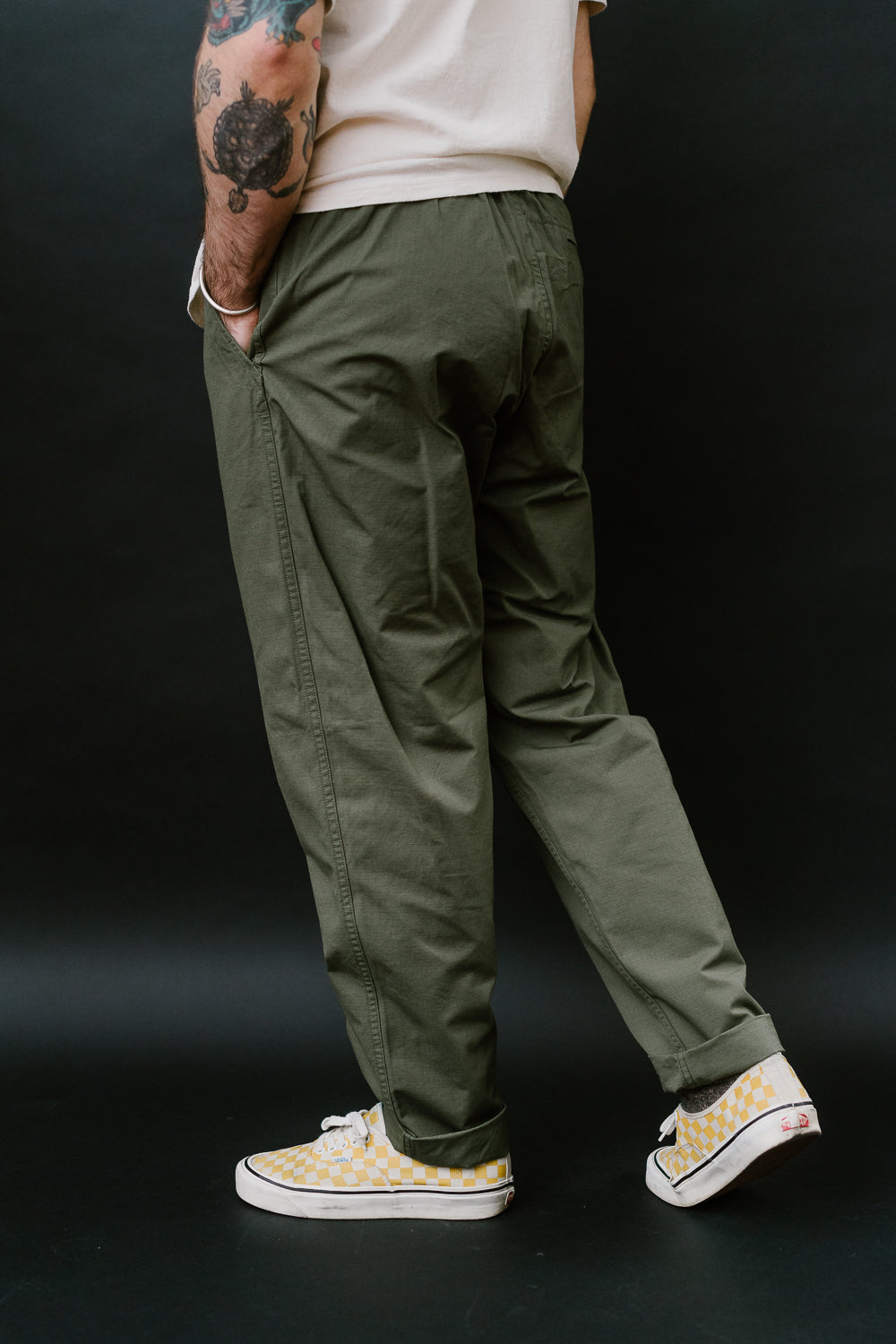 03-1002-76 - New Yorker Pant - Olive Ripstop