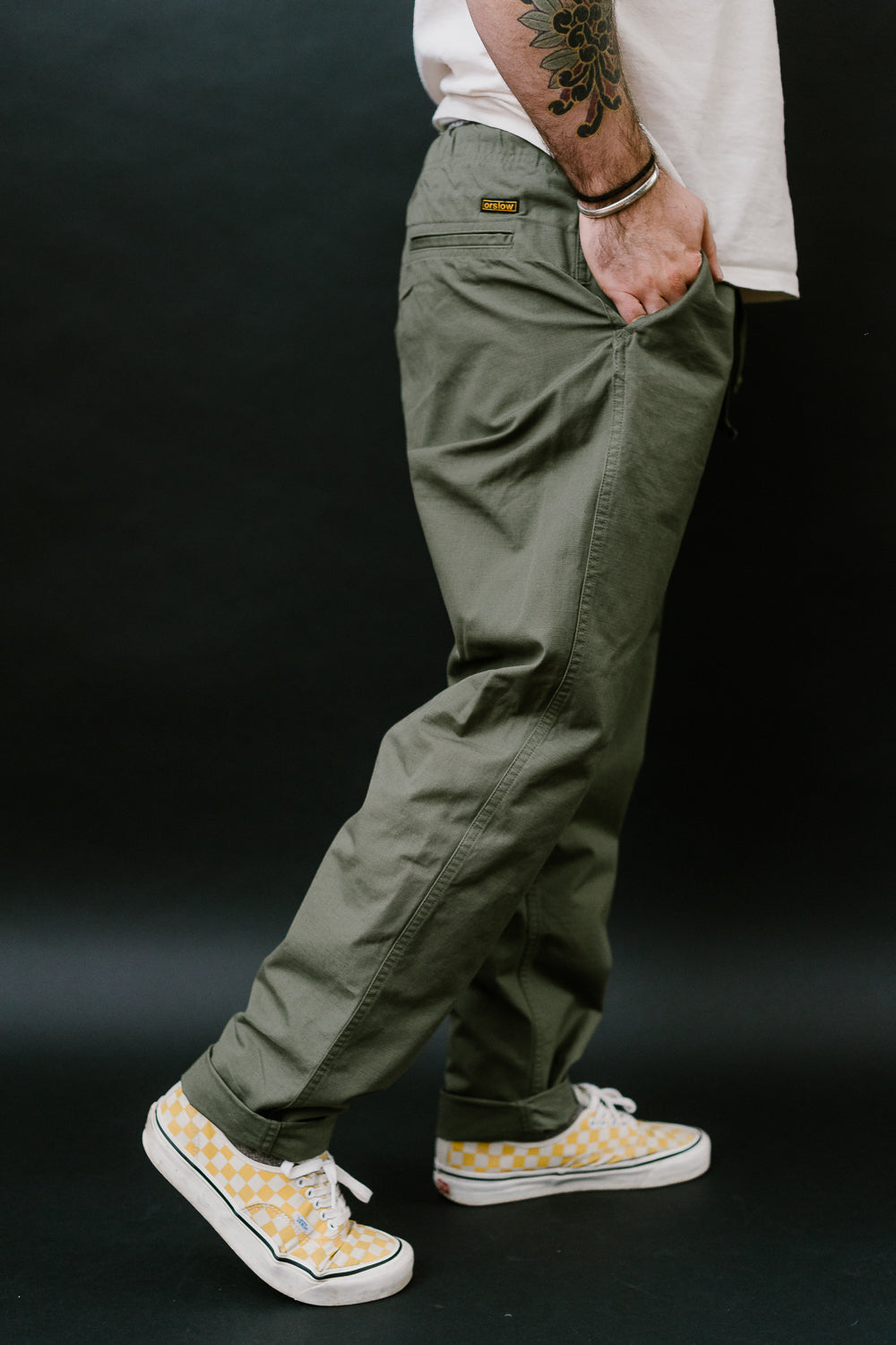 03-1002-76 - New Yorker Pant - Olive Ripstop