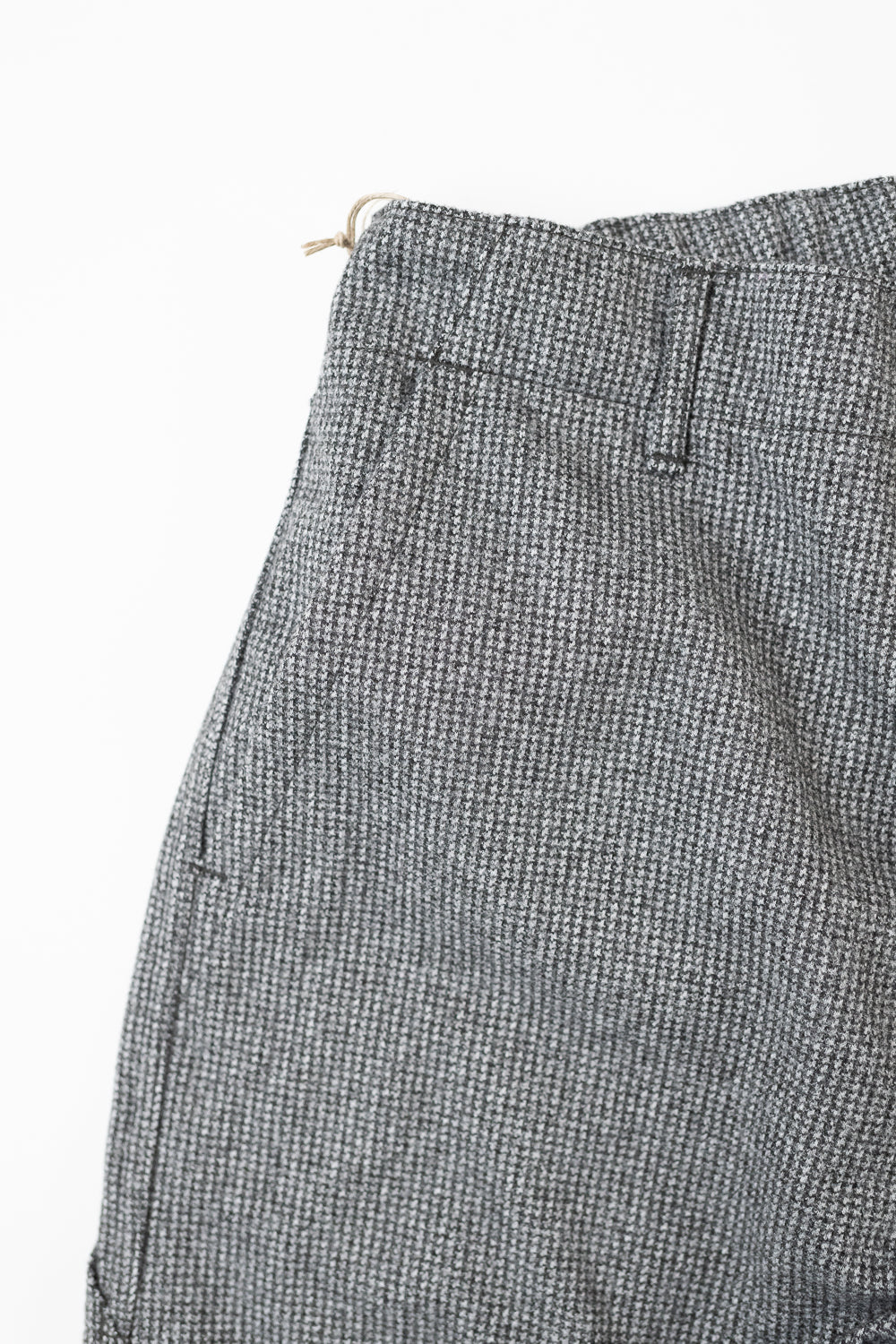 03-5000-71 - French Work Pant Houndstooth - Light Gray