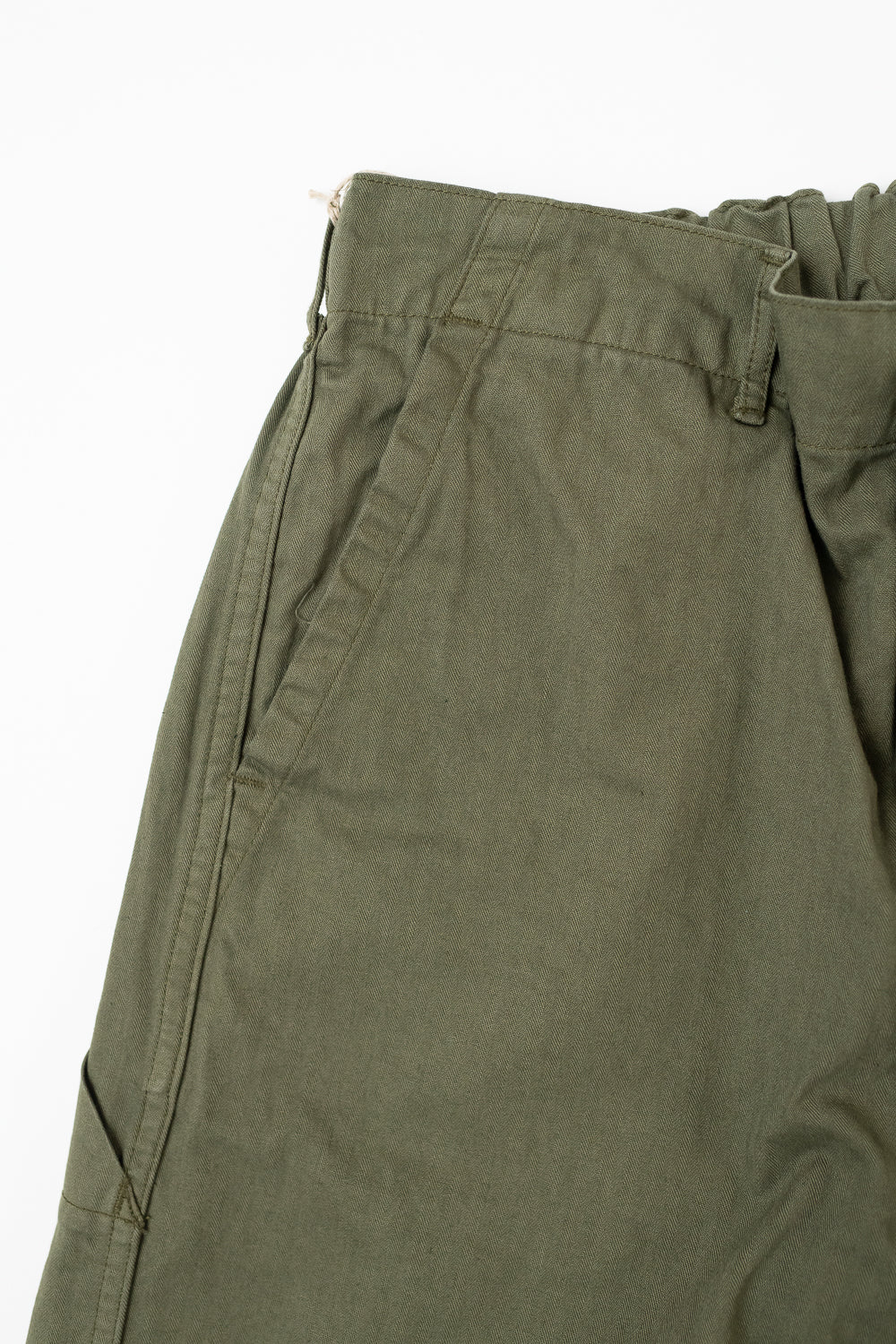 03-5011-76 - Wide French Work Pant - Army Green