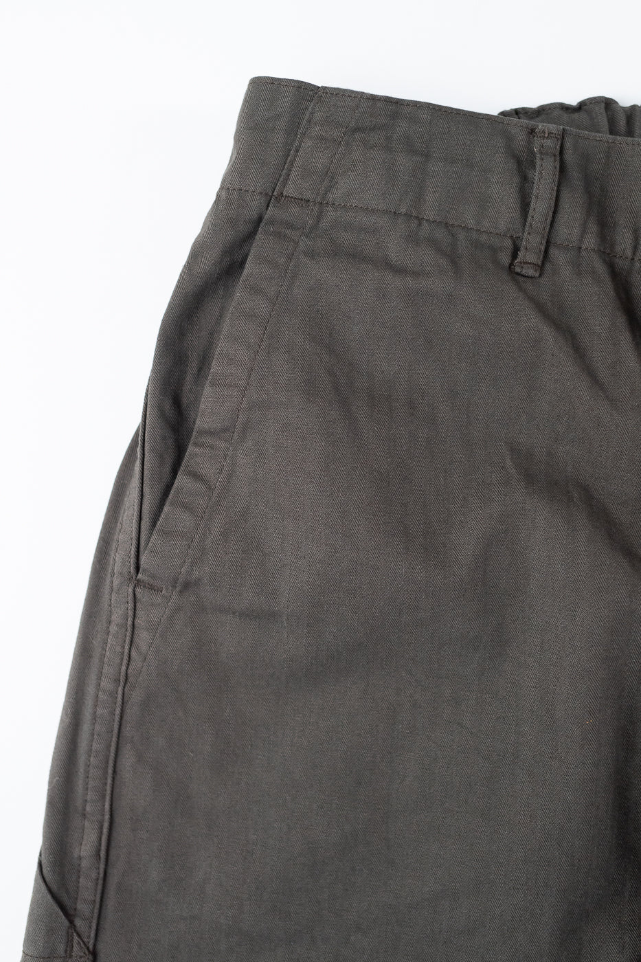 03-5011-52 - Wide French Work Pant - Coffee Brown