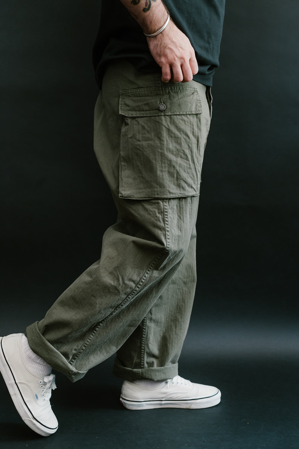 03-5250-76 - U.S. 2-Pocket Cargo Pants - Army Green