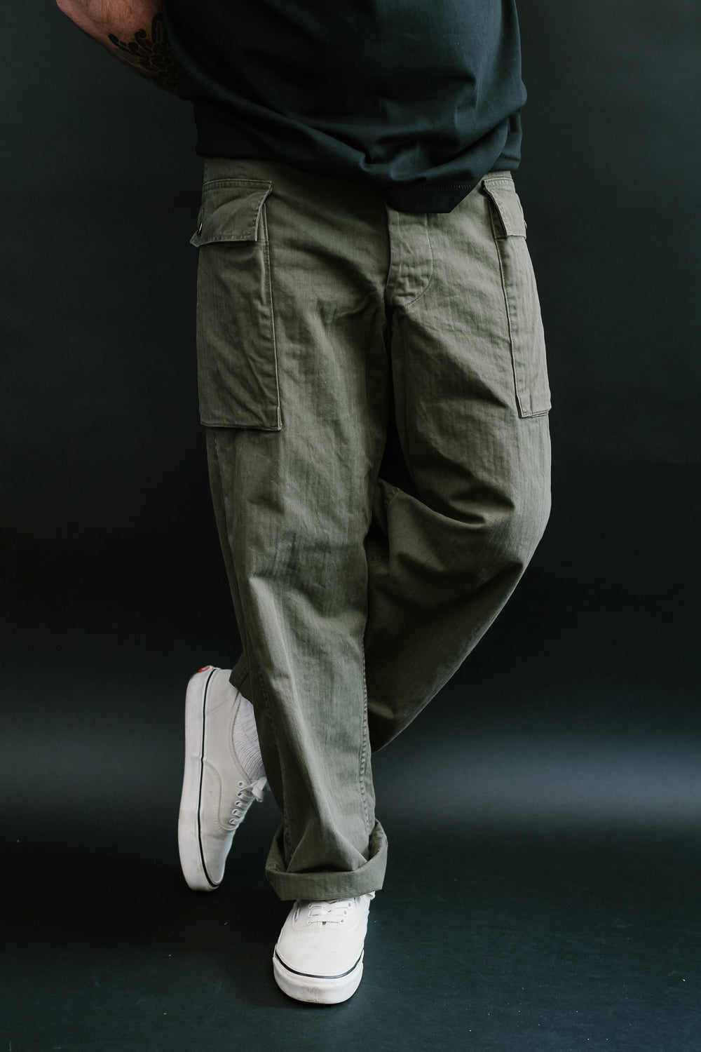 03-5250-76 - U.S. 2-Pocket Cargo Pants - Army Green