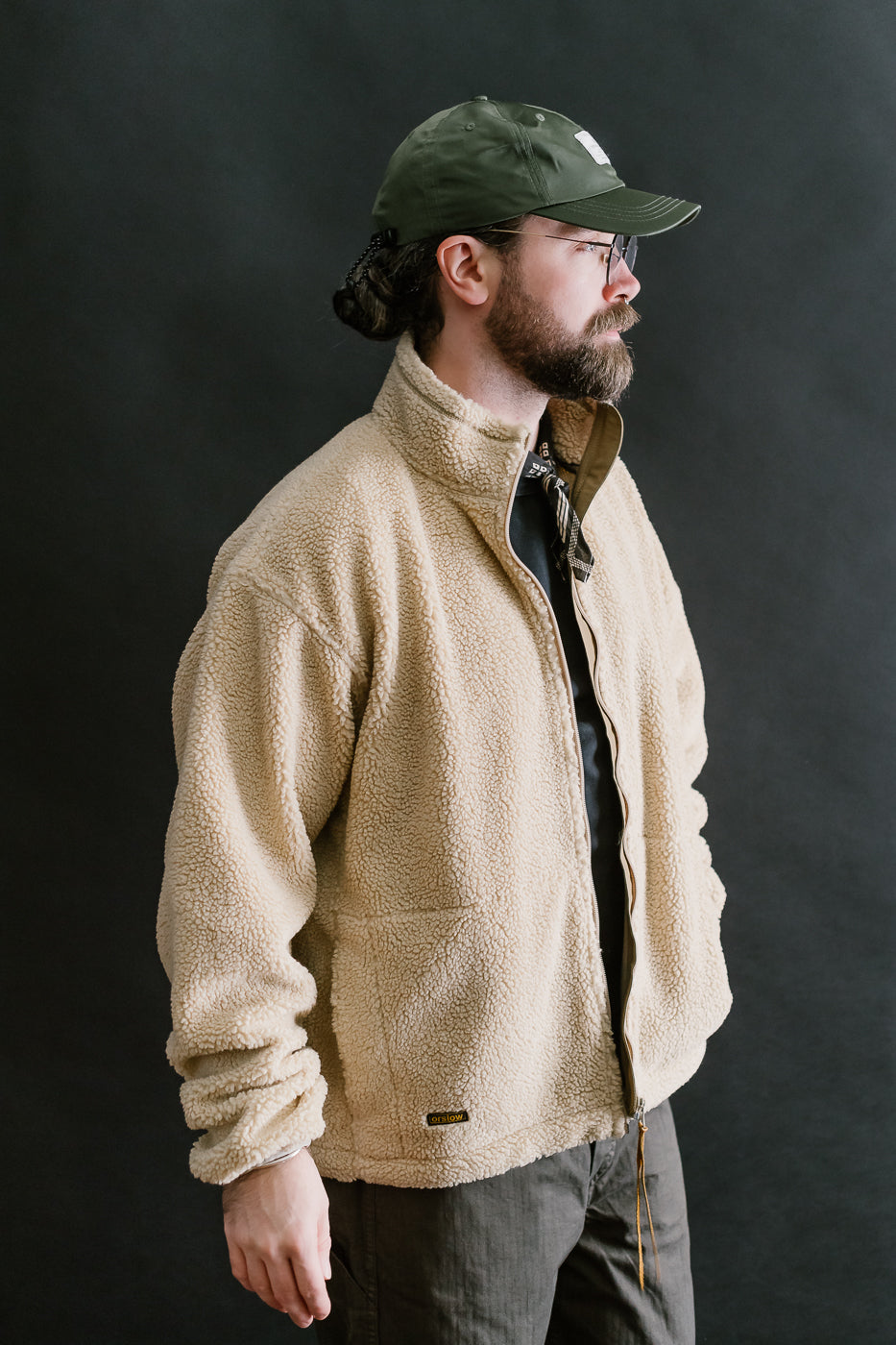 03-6018-57 - Boa Fleece Jacket - Camel