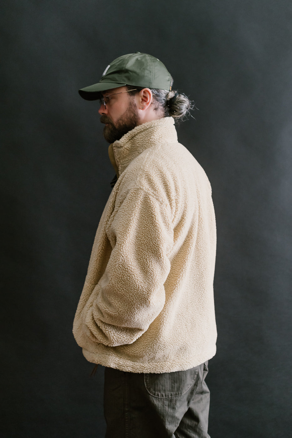 03-6018-57 - Boa Fleece Jacket - Camel