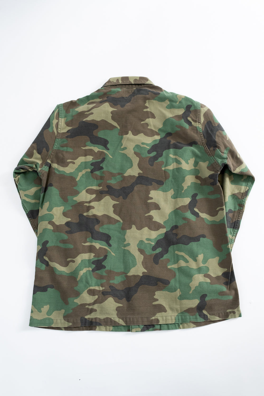 03-8045-WLC - Fatigue Shirt Reverse Sateen - Woodland Camo