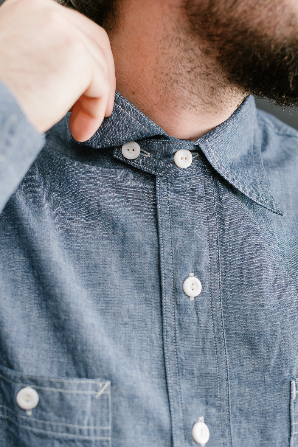 1202-CC - No. 2 Shirt Classic Chambray - Indigo