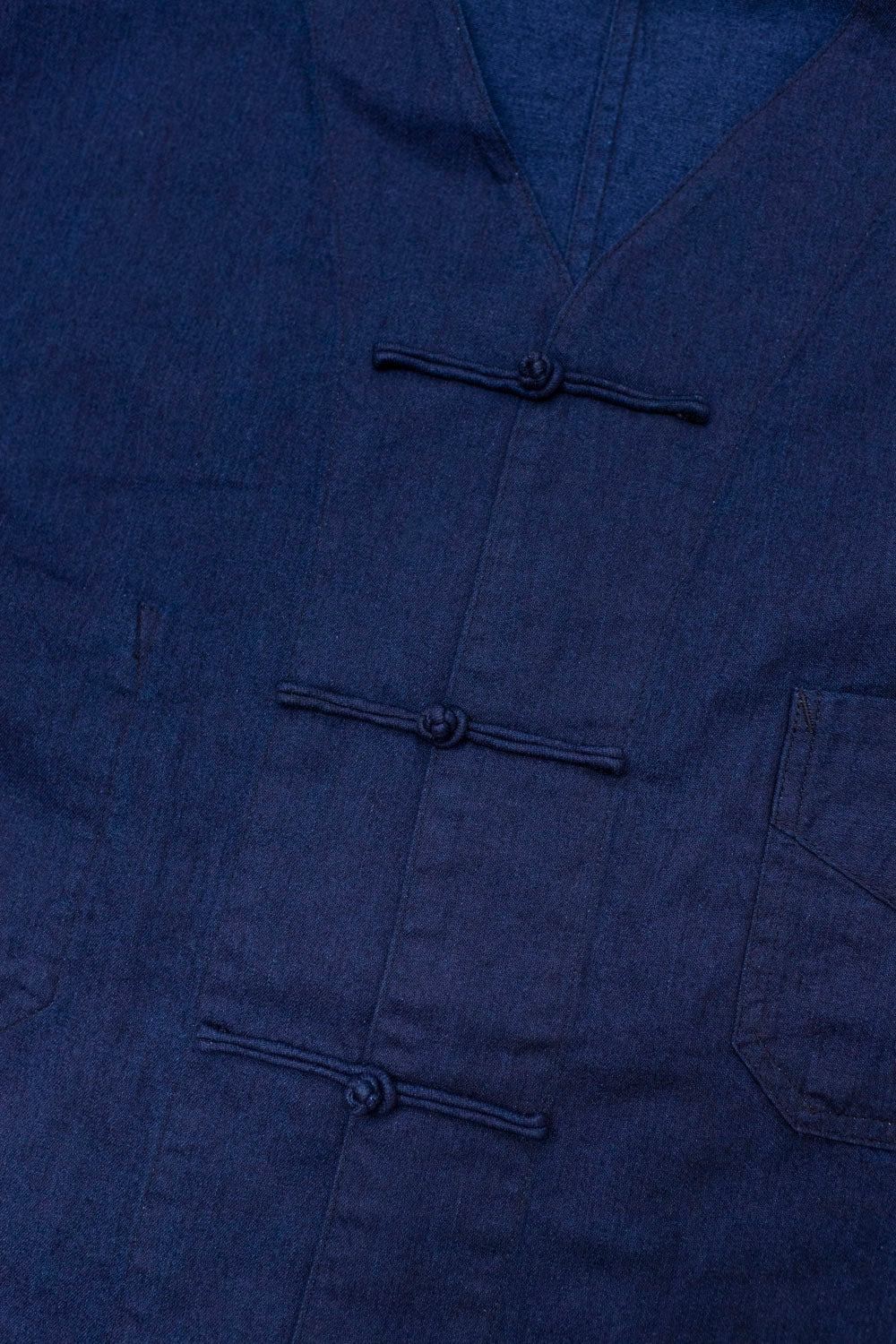 3109B-VTI - Post Chinois DV Vintage Twill - Indigo