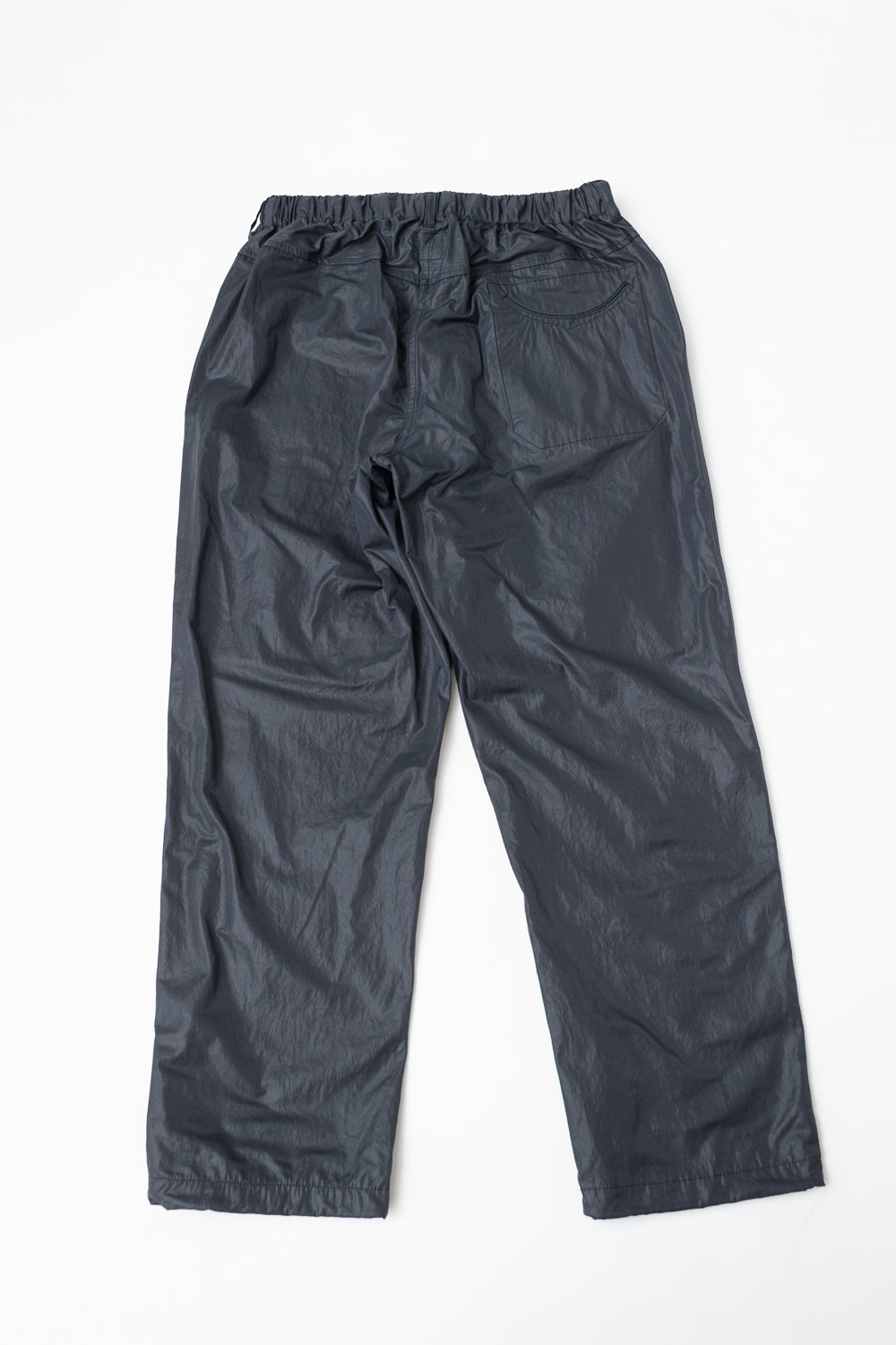 3319-WTB - EZ Chinois De Luxe Waxy Taffeta Pants - Black