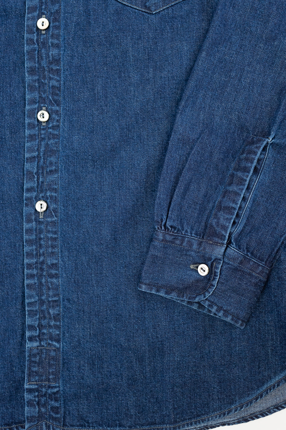 3220B-8DW - Neutra 5 Band Chambray - Deep Indigo