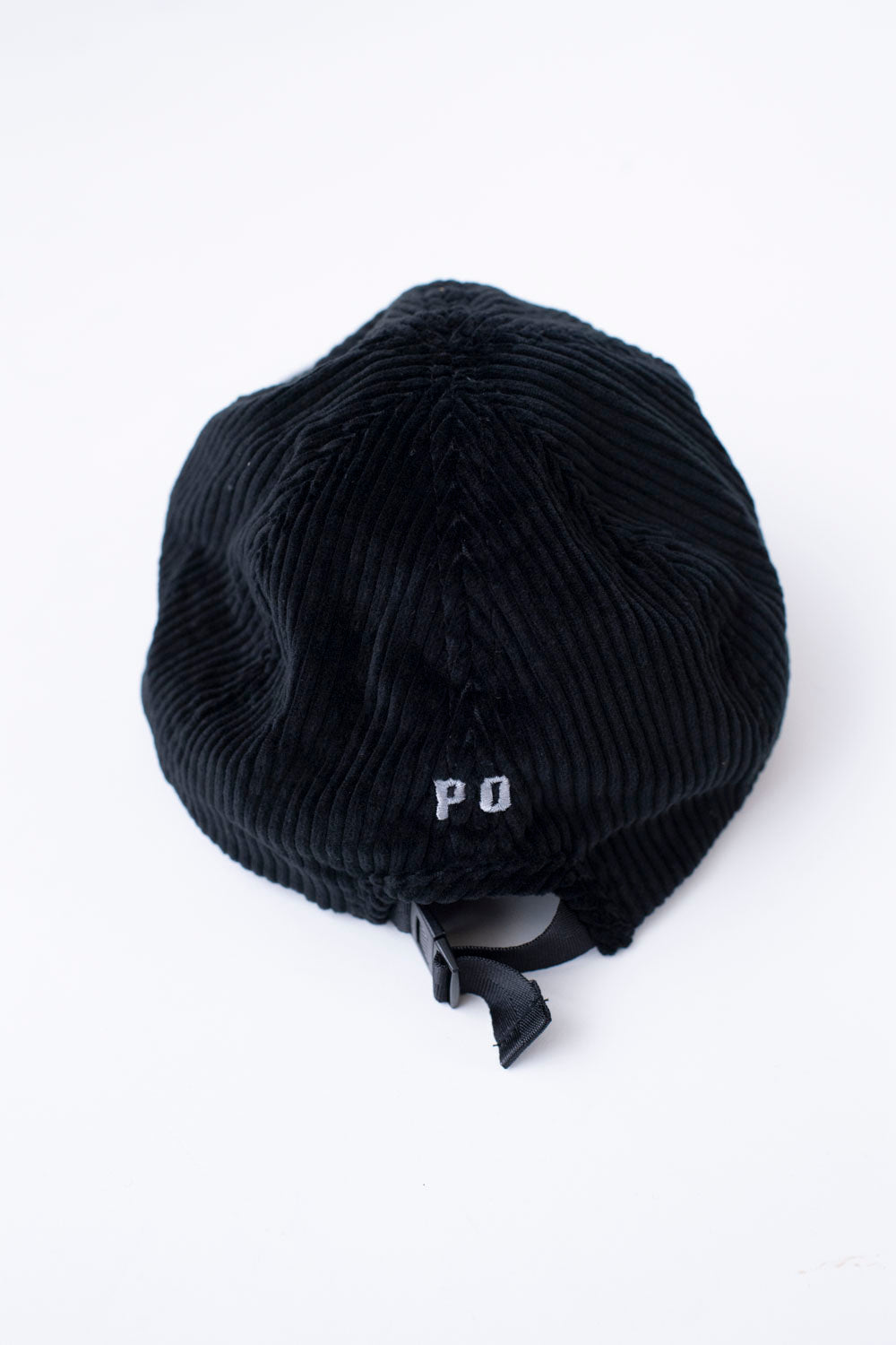 3903-WWB - Post Ball Cap Widewale Cords - Black