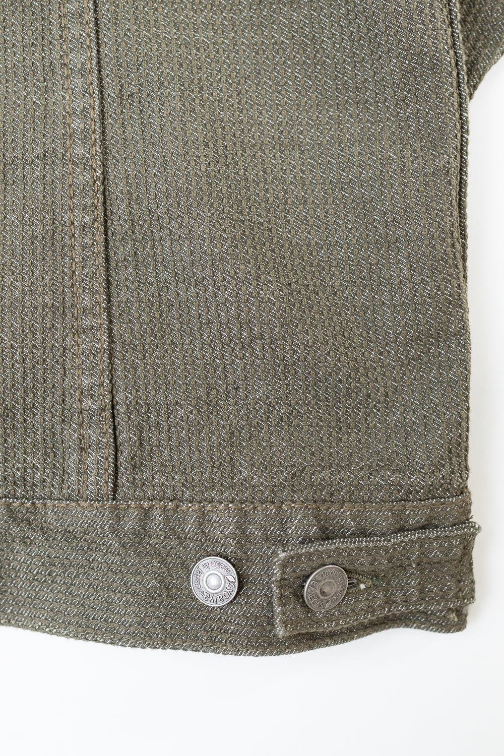 6118-OLV - Sashiko Type III Jacket - Olive