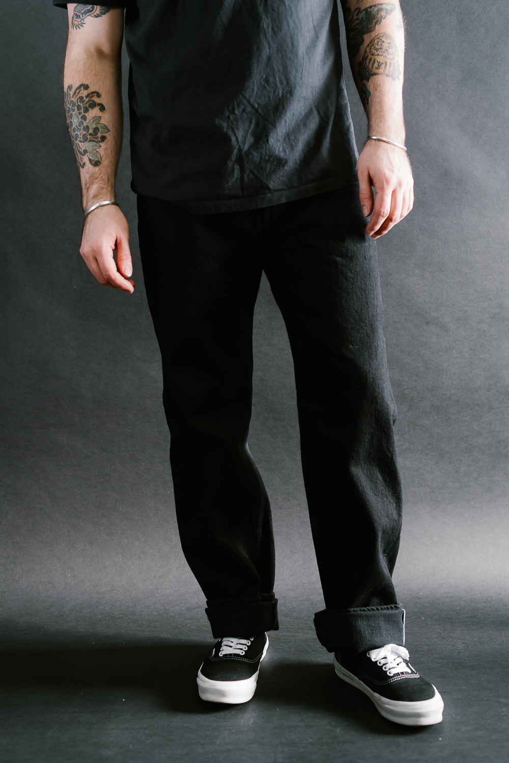 TCD-003-BK - 14oz Black Selvedge 