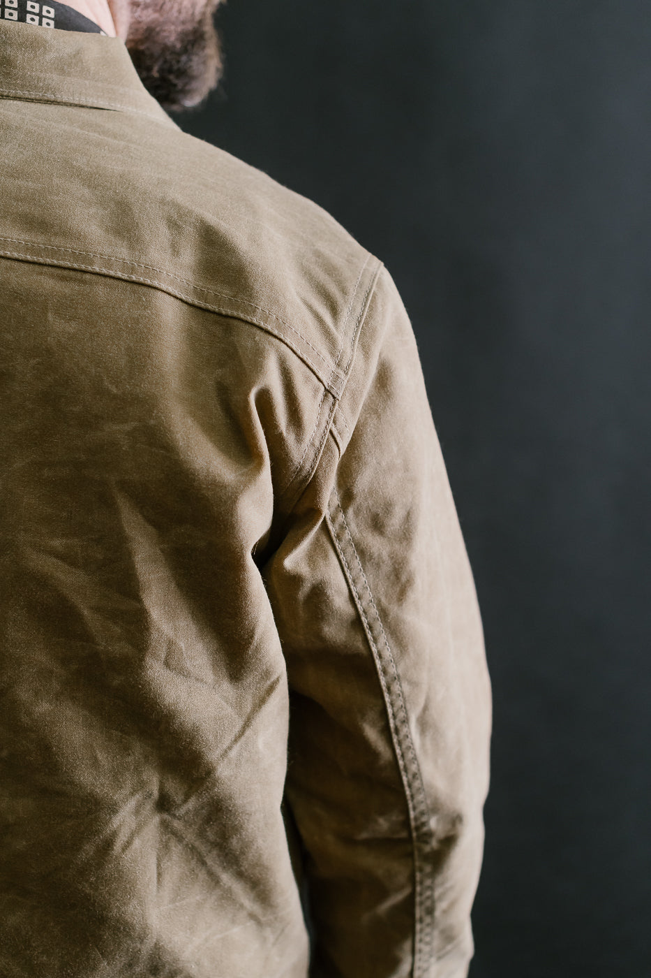 10oz Waxed Lined Cruiser Jacket - Tan