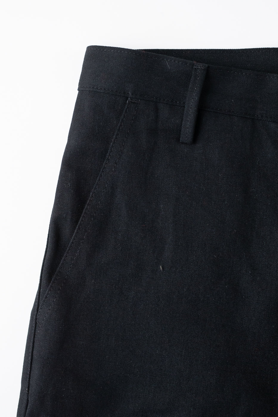 11oz Selvedge Officer Trouser High - Stealth