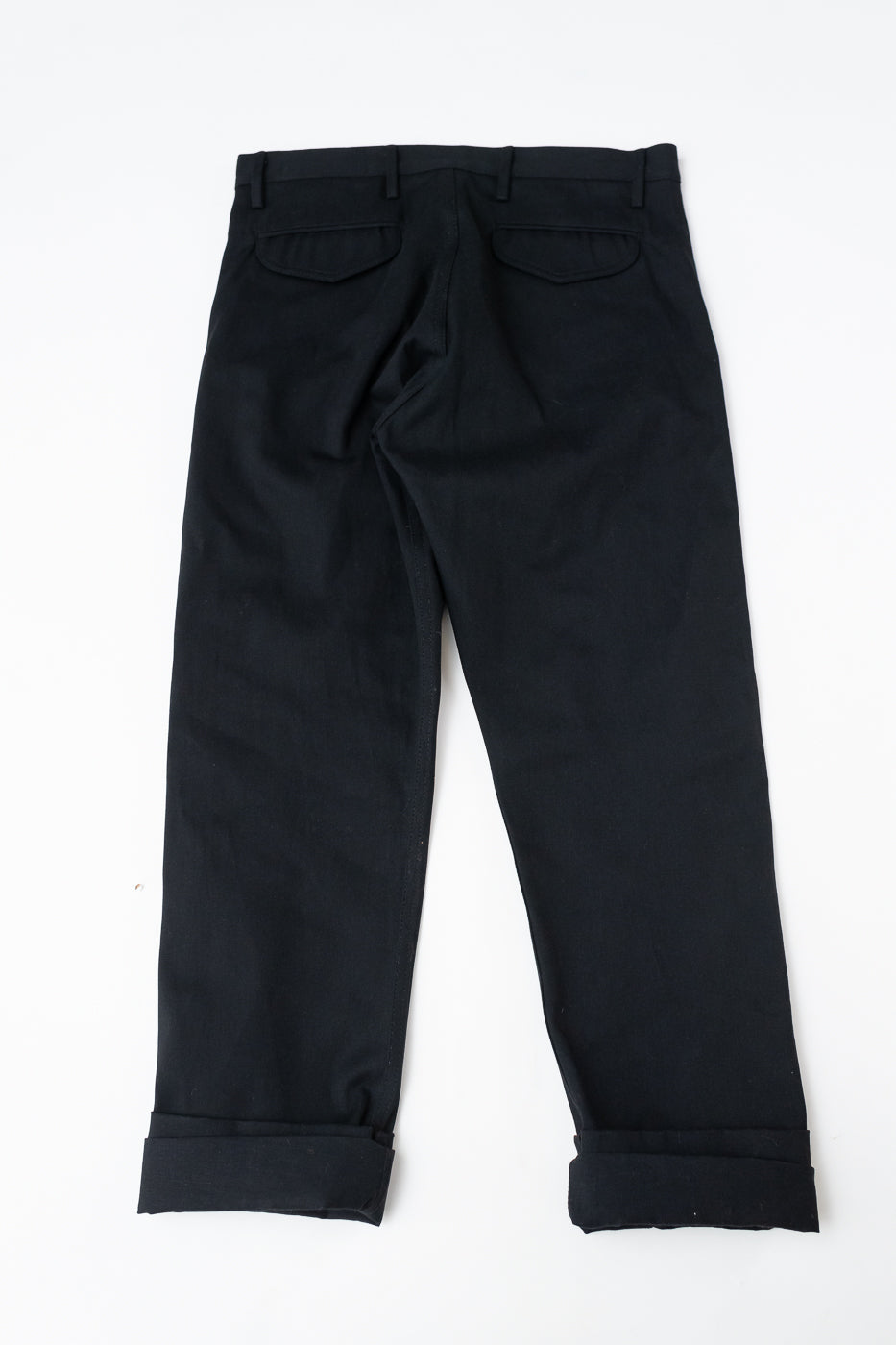 11oz Selvedge Officer Trouser High - Stealth