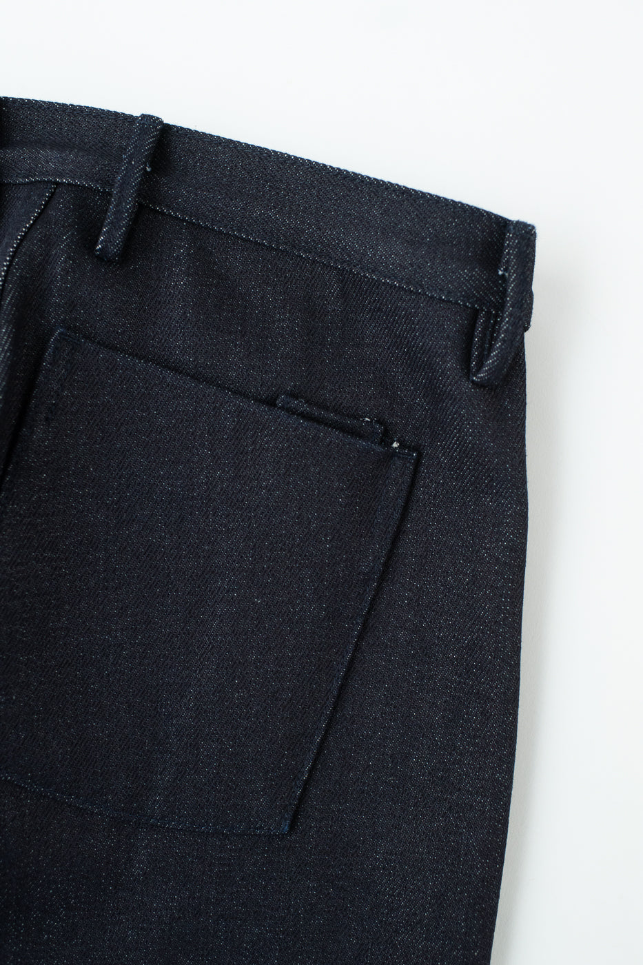 13.5oz - Selvedge Strider Pant - Indigo x Black