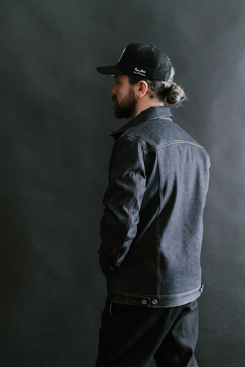 15oz Lined Selvedge Denim Supply Jacket - Indigo