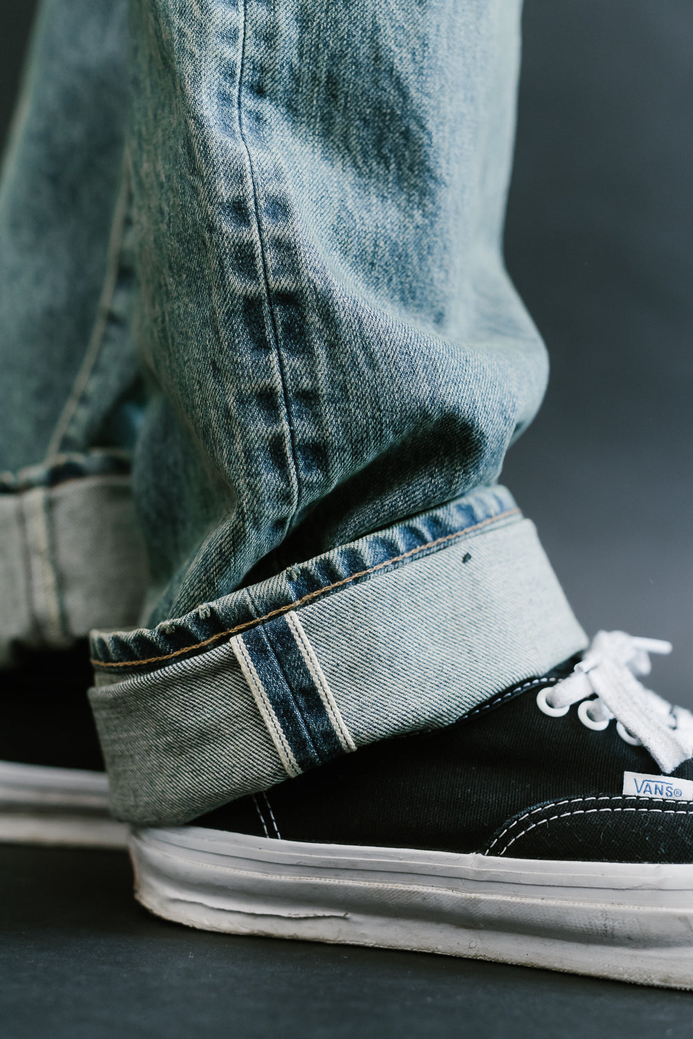 15oz - Washed Selvedge Strider Pant - Light Indigo