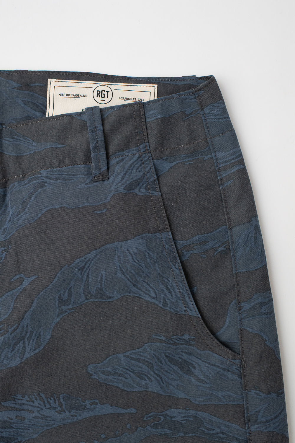 5oz - Fatigue Shorts - Blue Tiger Camo