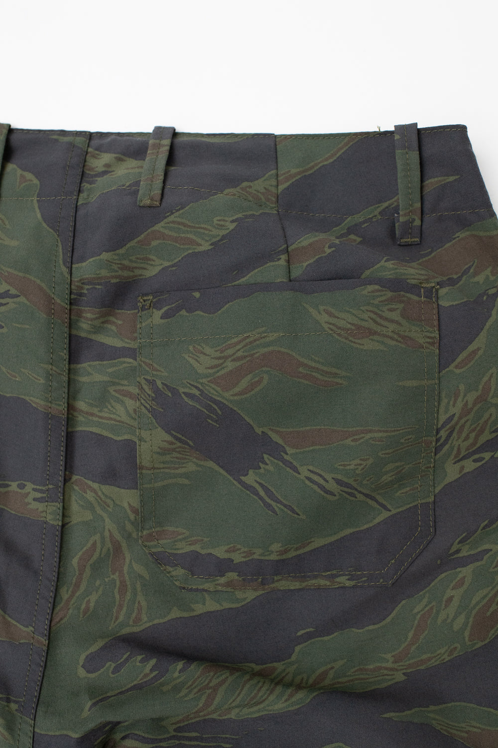 5oz - Fatigue Shorts - Green Tiger Camo