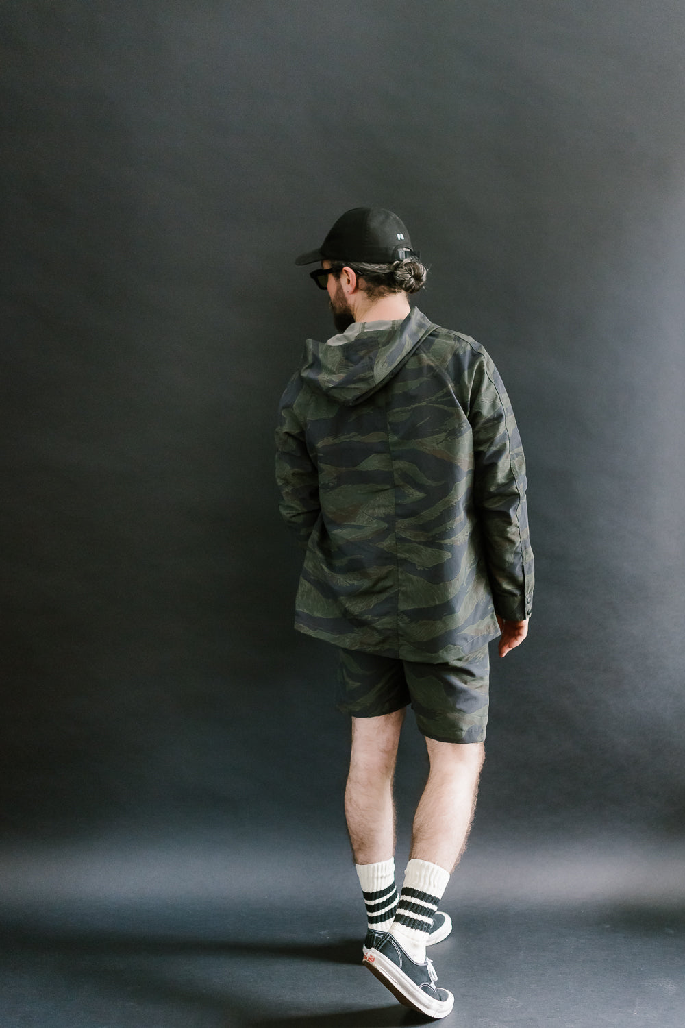 5oz - Fatigue Shorts - Green Tiger Camo