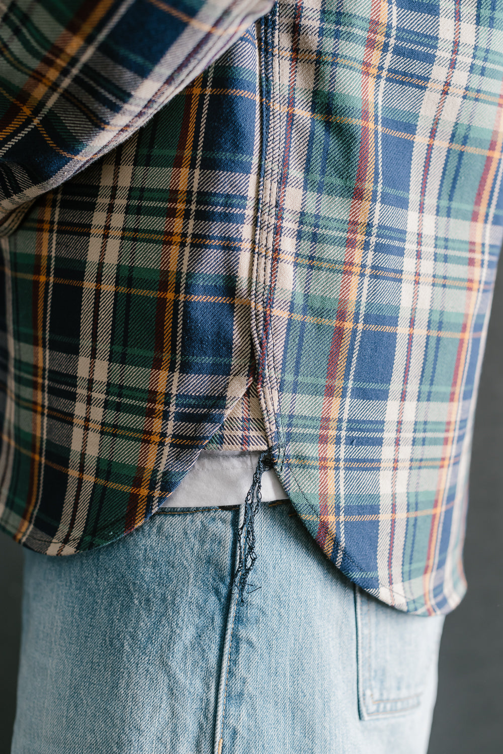 9oz University Plaid Field Shirt - Green