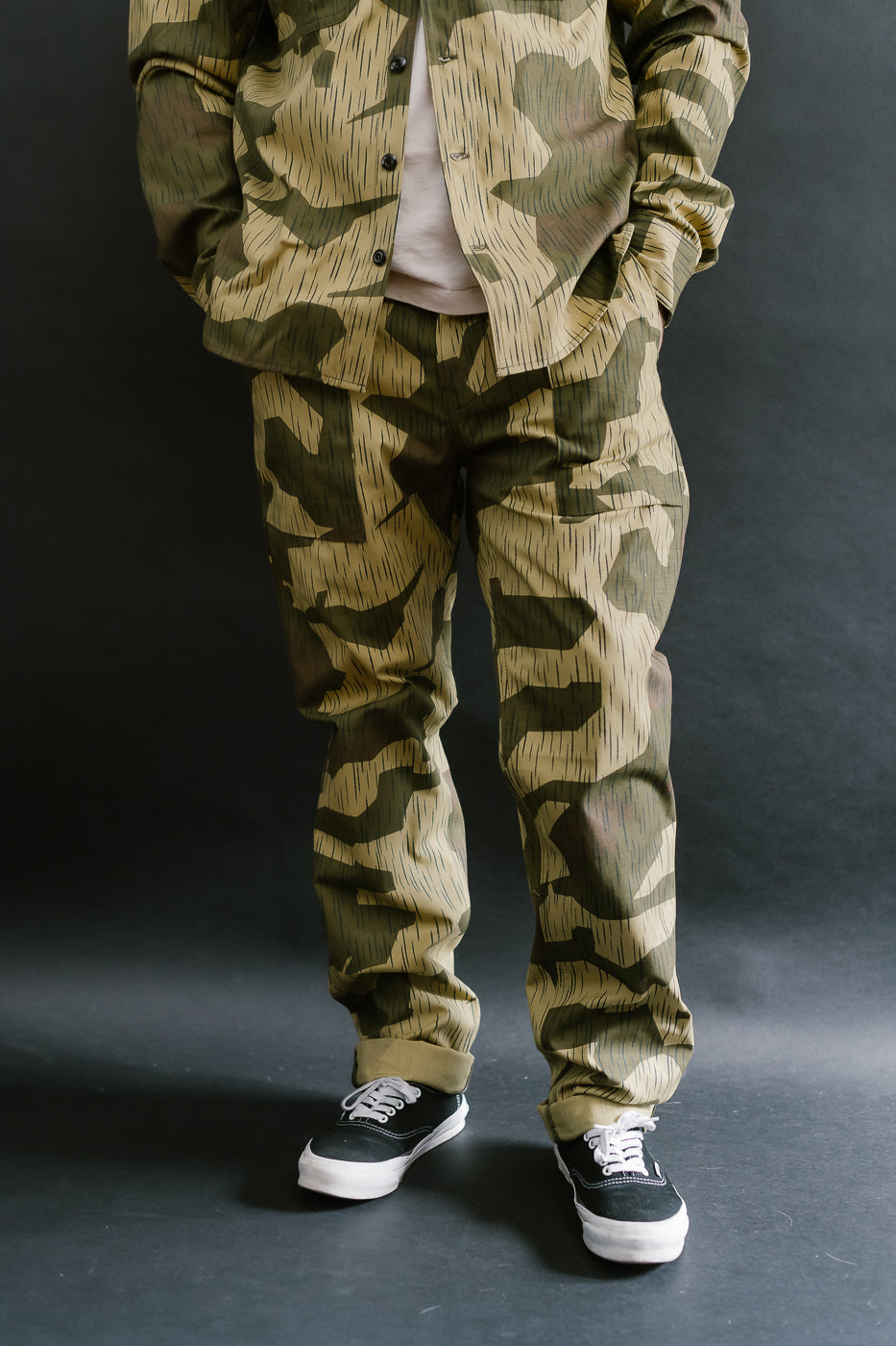 Fatigue Pants Splinter Camo - Yellow