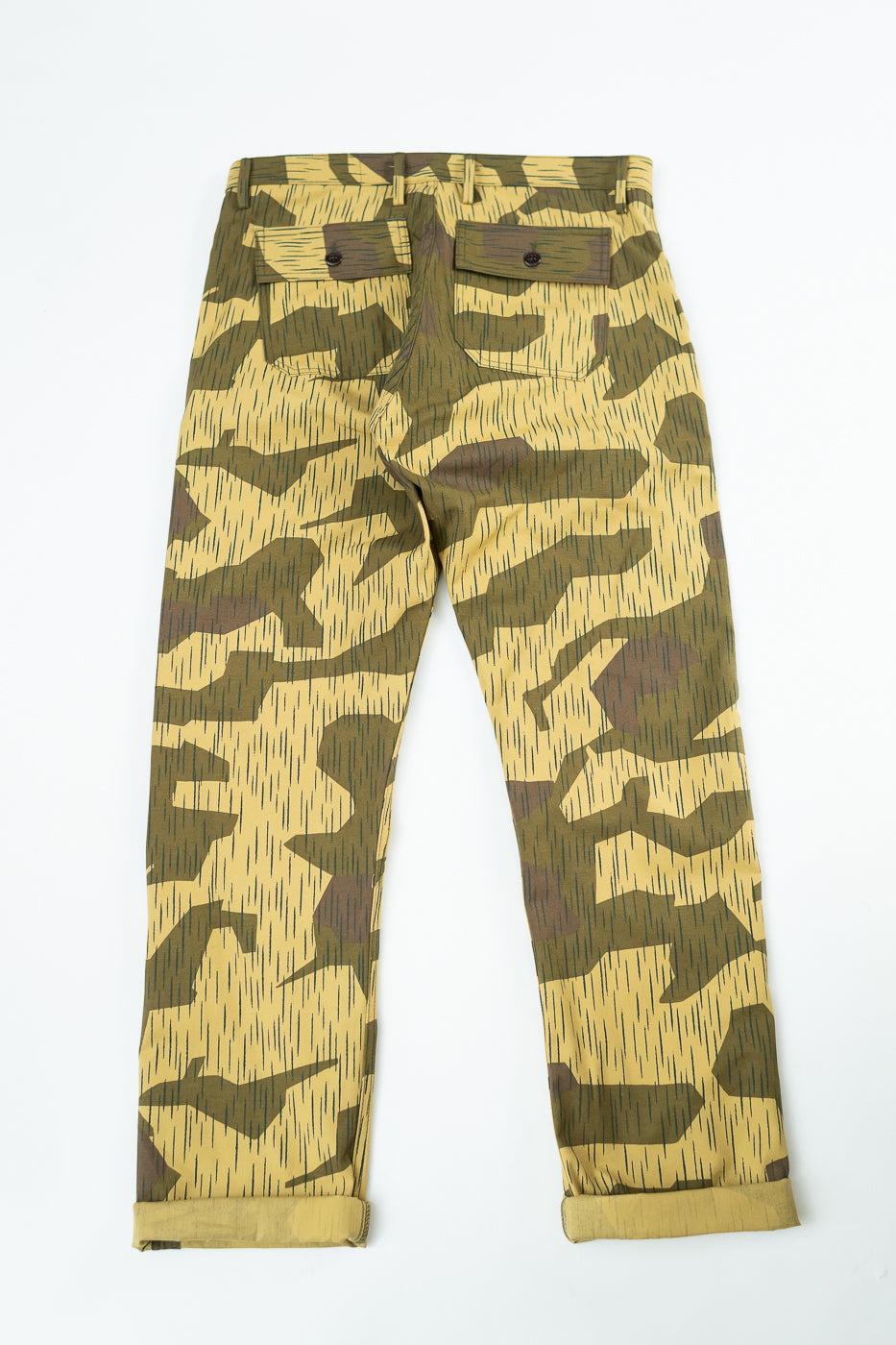 Fatigue Pants Splinter Camo - Yellow