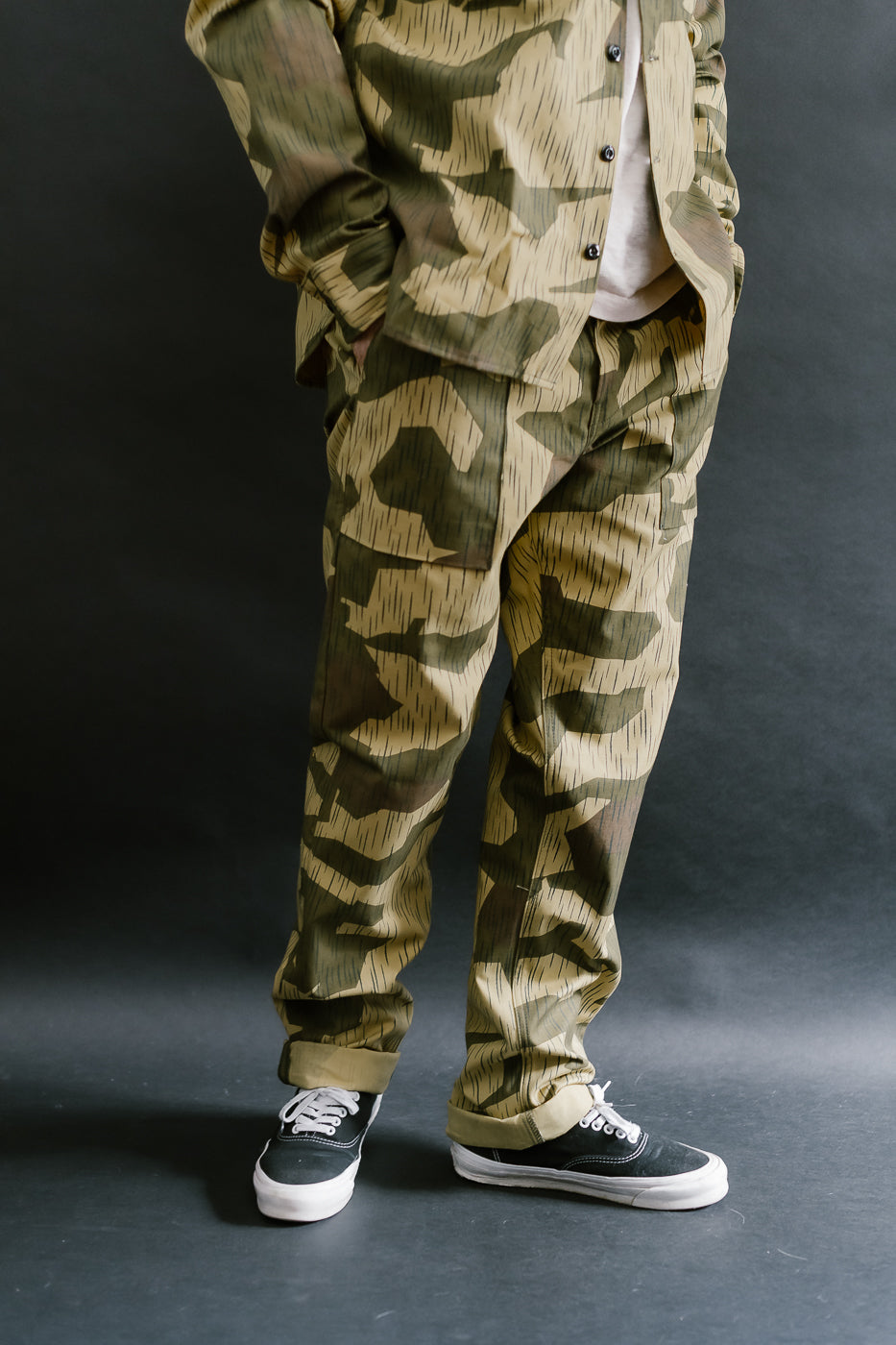 Fatigue Pants Splinter Camo - Yellow