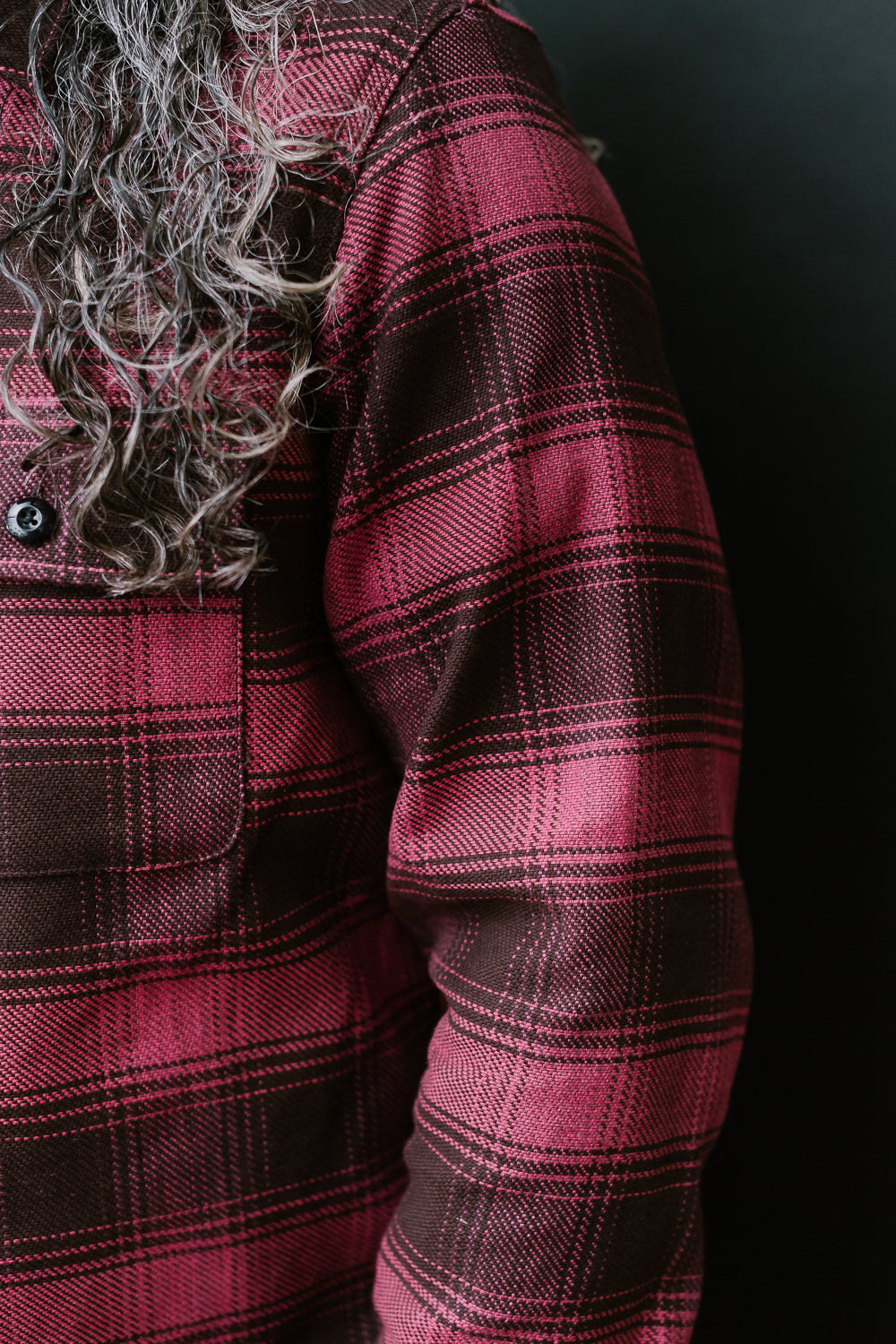 Field Shirt Plaid - Raspberry