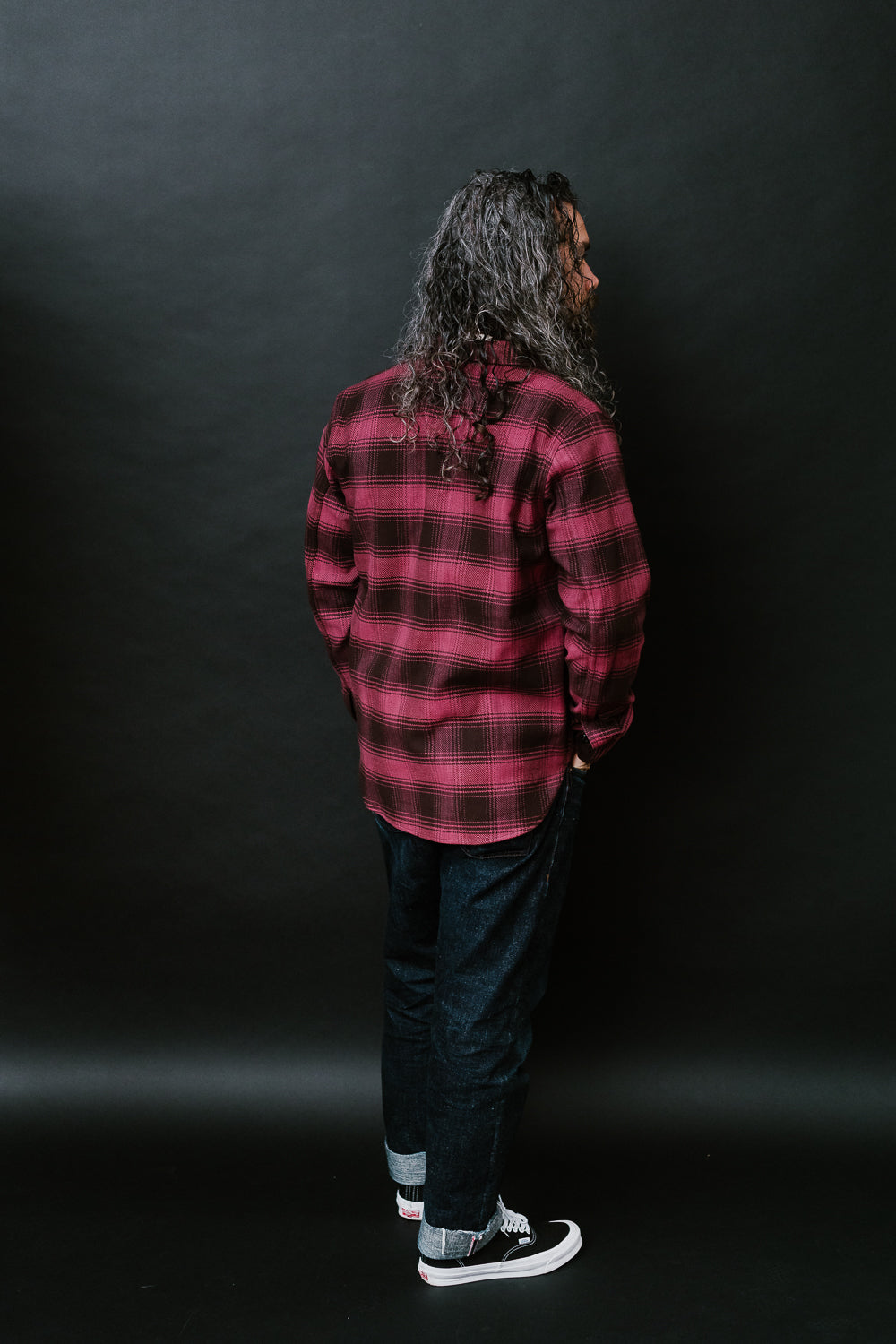 Field Shirt Plaid - Raspberry