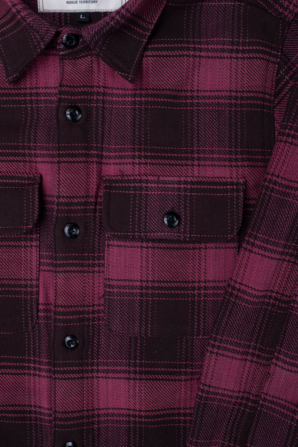 Field Shirt Plaid - Raspberry