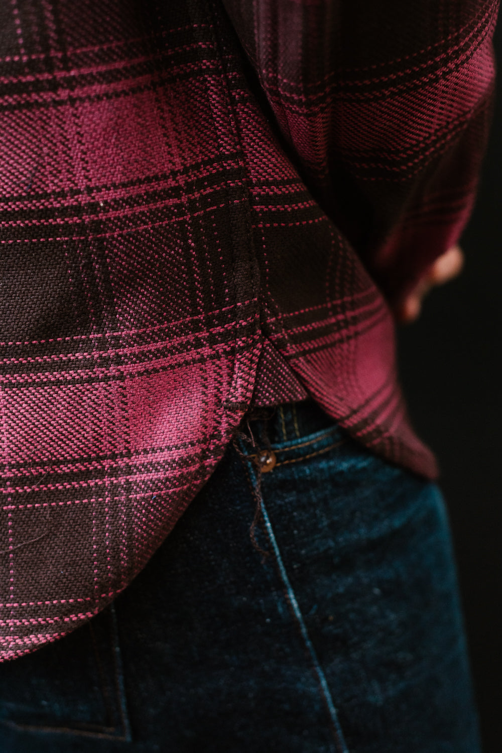 Field Shirt Plaid - Raspberry