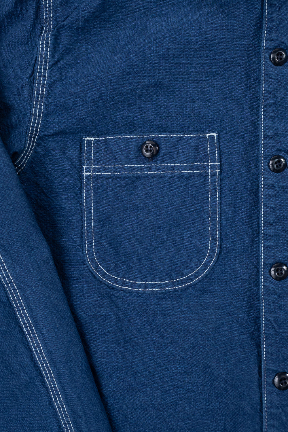 10oz Overdyed Work Shirt - Blue