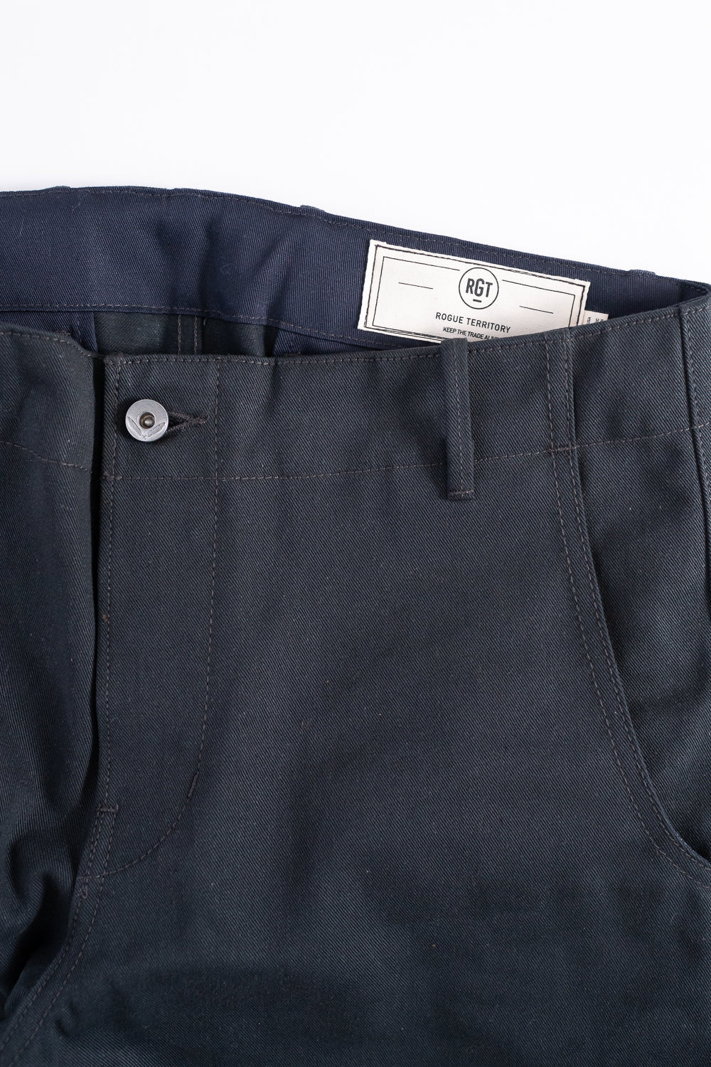 12oz - Selvedge Twill Infantry Pant - Grey