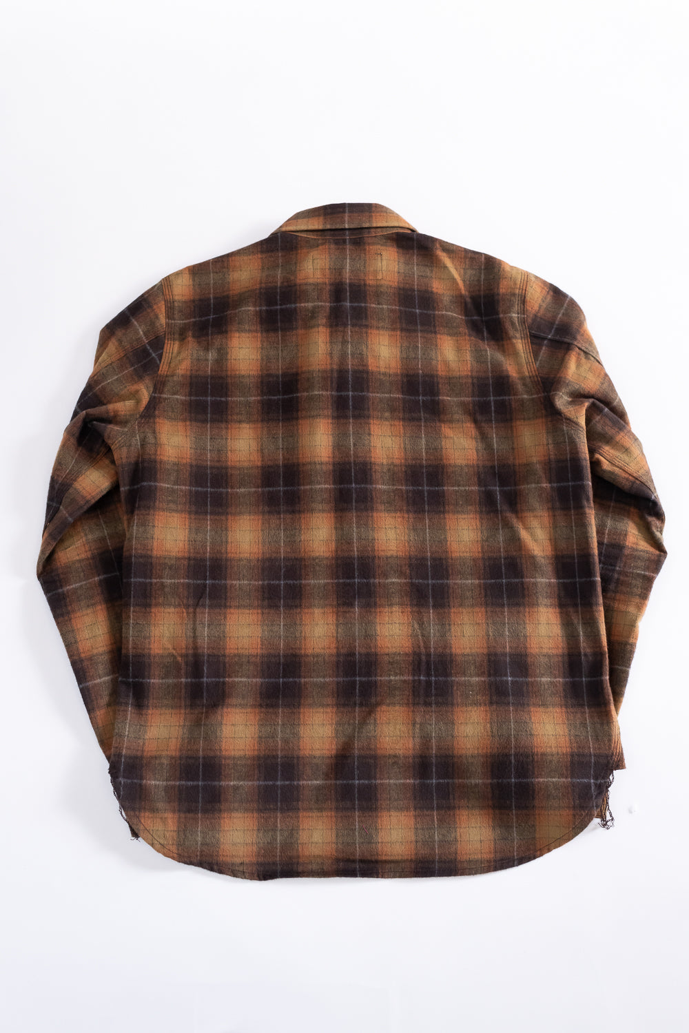 Field Shirt Brushed Plaid - Ombré Sienna