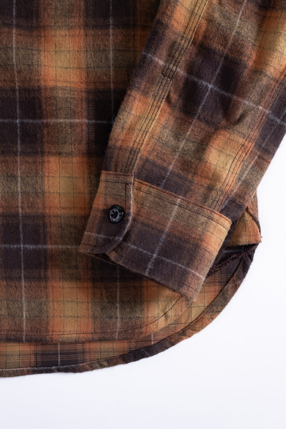 Field Shirt Brushed Plaid - Ombré Sienna