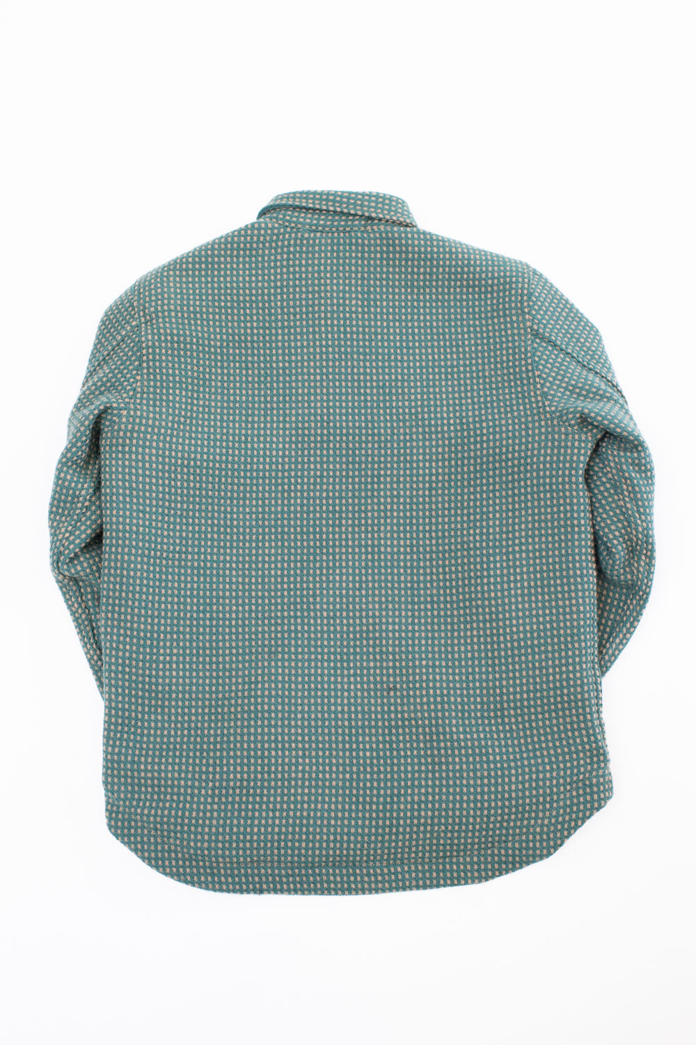 Field Shirt Lined Wool Dot - Green