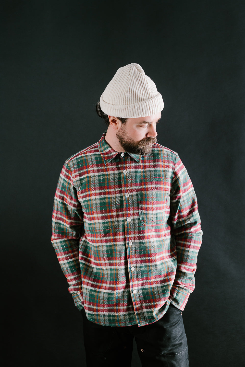 Jumper Shirt Classic Plaid - Green