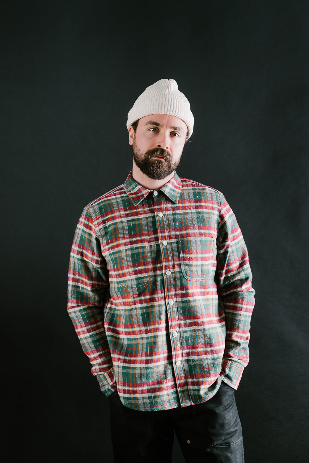 Jumper Shirt Classic Plaid - Green