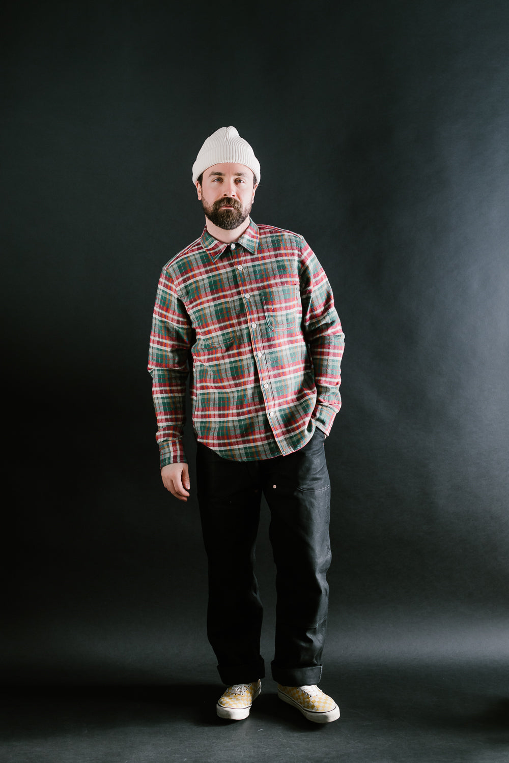 Jumper Shirt Classic Plaid - Green