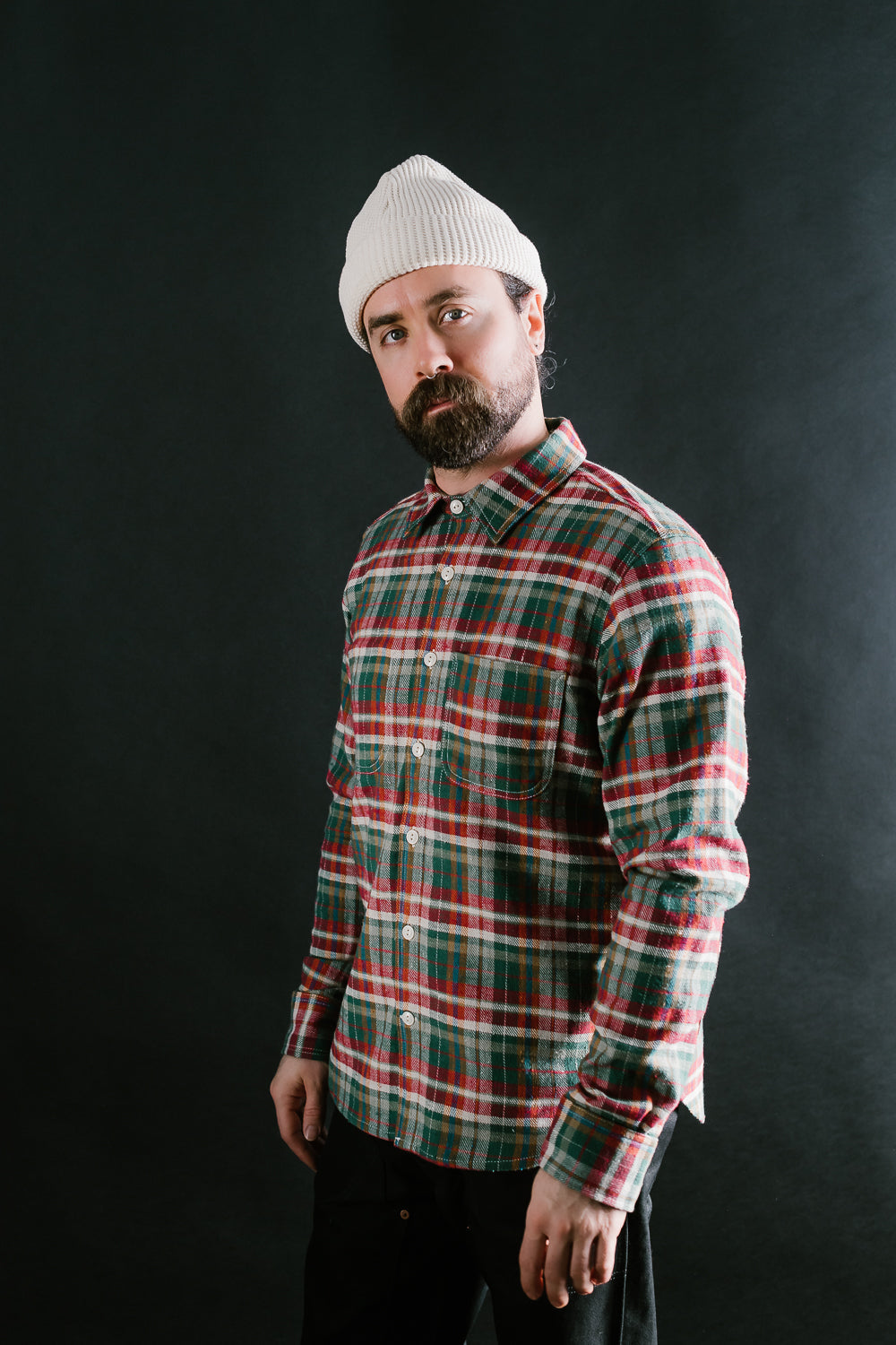 Jumper Shirt Classic Plaid - Green