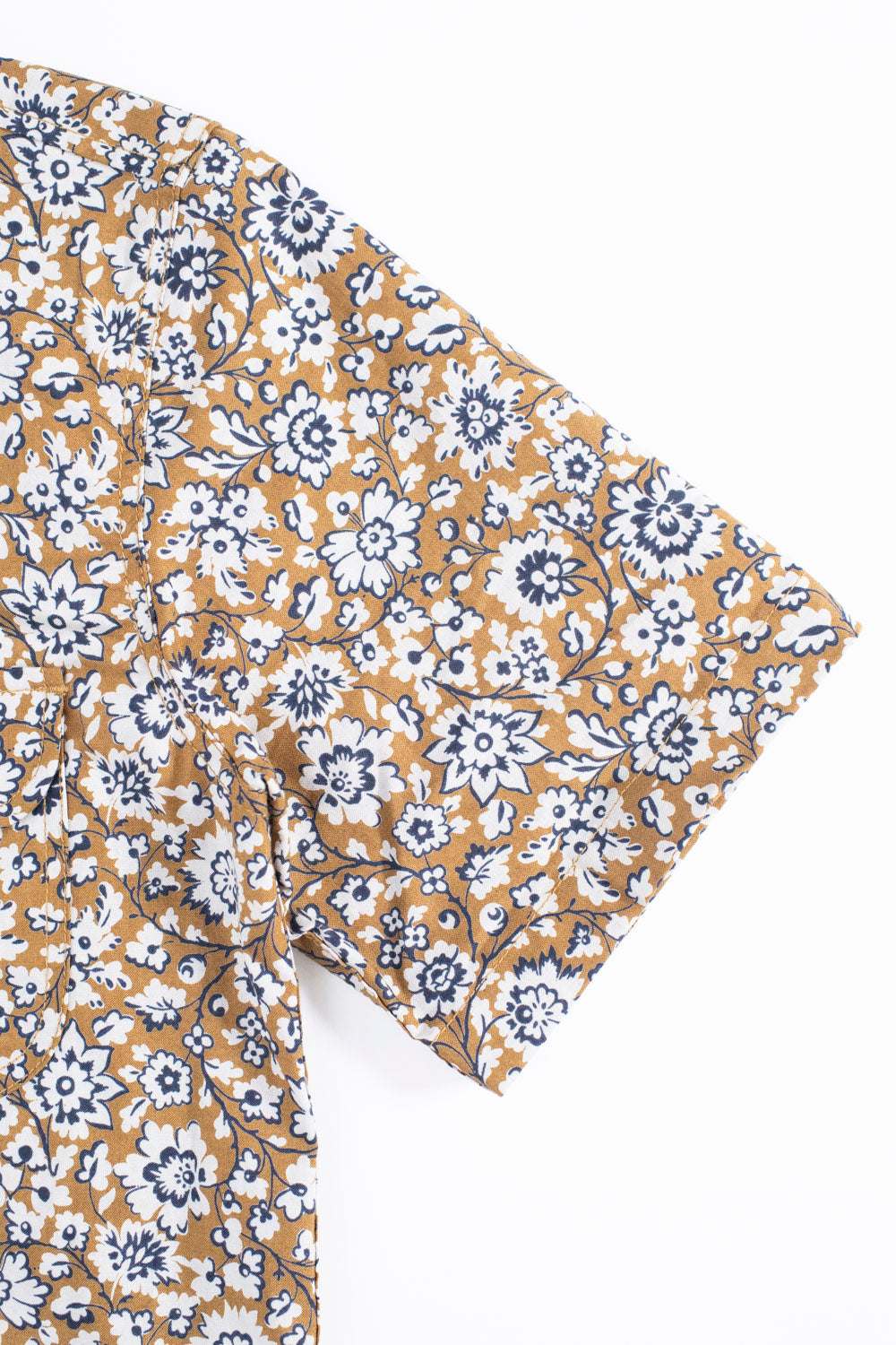 Maker Shirt SS - Gold Floral