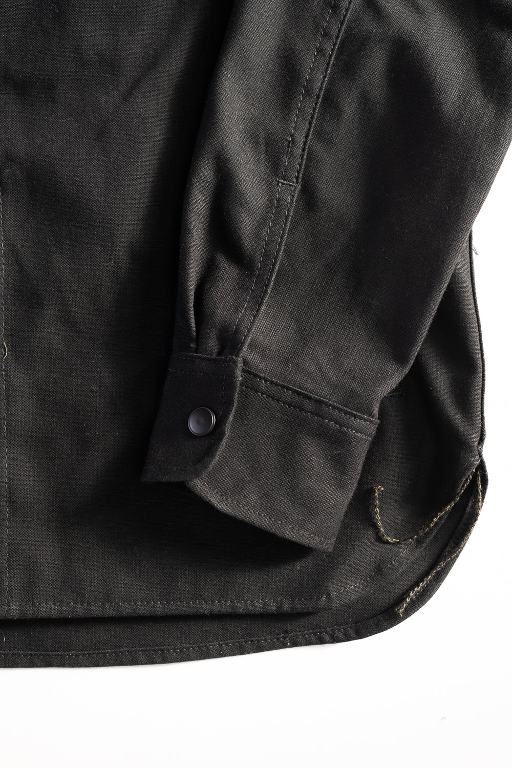 11oz Service Shirt - Stealth Canvas Selvedge