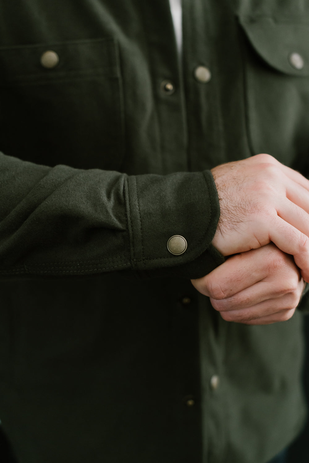 Service Shirt Flannel - Olive